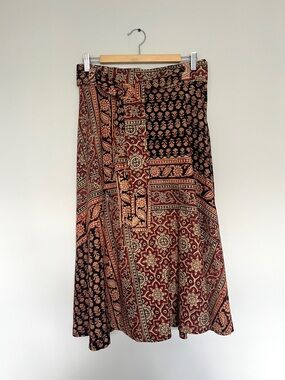OH CALCUTTA vintage wrap skirt 1970